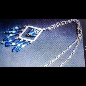 Necklace and earrings