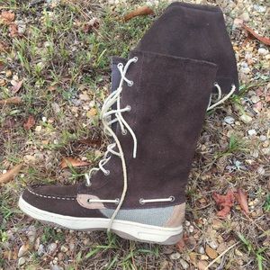 Sperry boots used condition