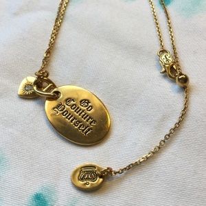 Juicy Couture "Go Couture Yourself" necklace