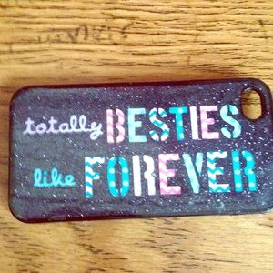 iPhone 4/4s glitter phone case
