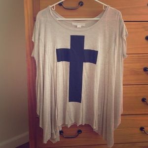 Cute top with a cross