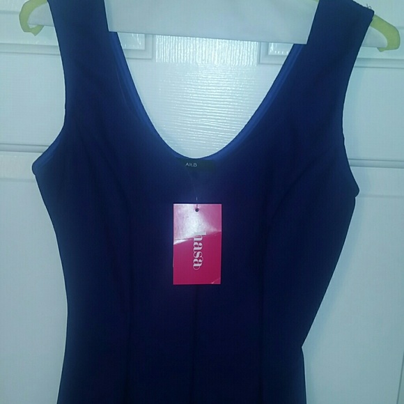 Blue NWT sleeveless dress - Picture 2 of 3