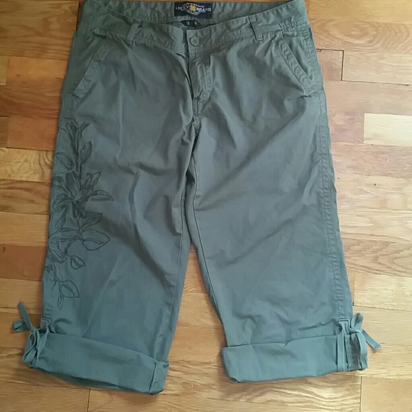 Lucky Brand cargo capris