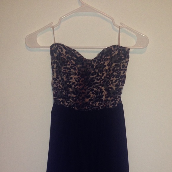 Cheetah print High-low Dress - Picture 1 of 3