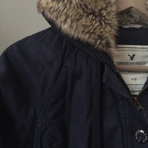 American Eagle Short Hooded Jacket