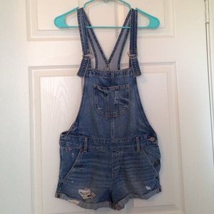 Hollister Overall Shorts