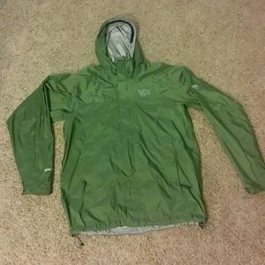 Men's Mountain Hard Wear Dry Q rain jacket.