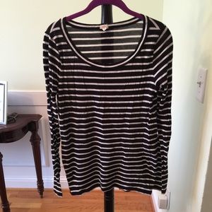 J Crew long sleeve tee