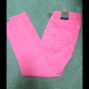 AE Hi-Rise pink  jegging