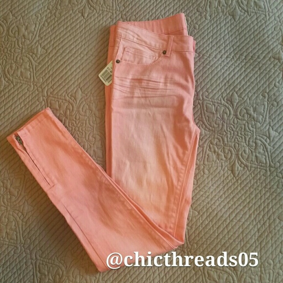 Forever 21 Denim - Forever 21 Coral Jeans - Size 13/14