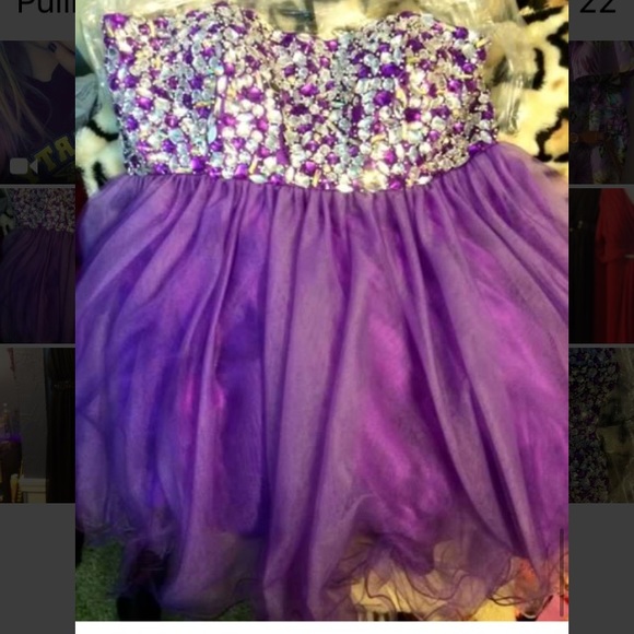 Homecoming/prom dress size 14 - Picture 2 of 3