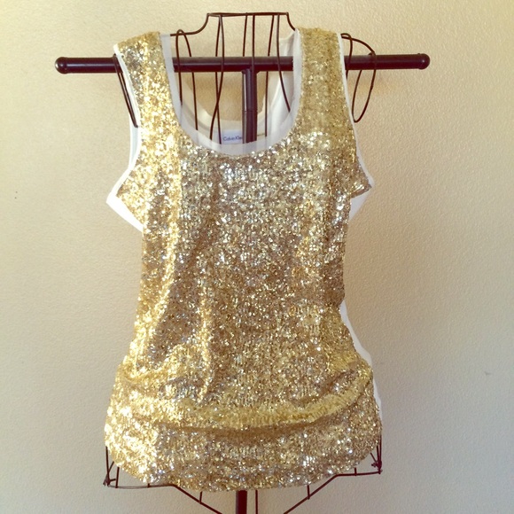 Calvin Klein Gold Tank