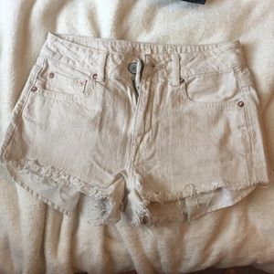 American Eagle Hi Rise Festival shorts