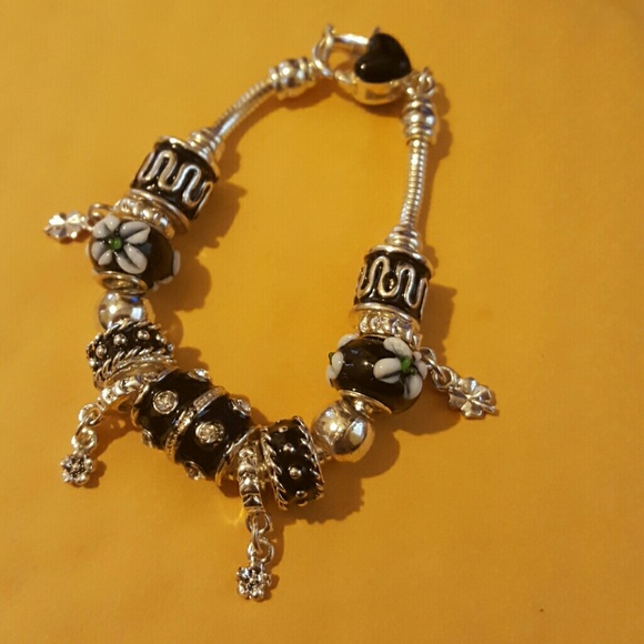Black  bracelet