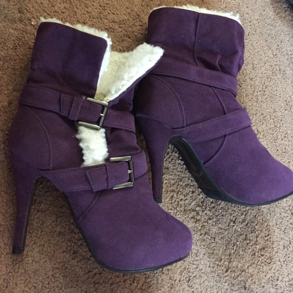 Purple Booties/Boots