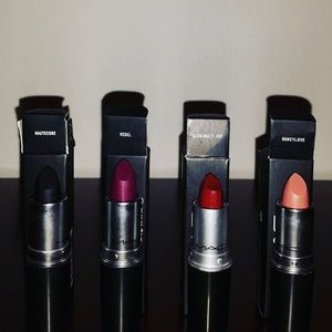 Mac lipsticks 12 each brand new.