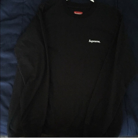 Soldddddddddd Supreme 3m LS (black)
