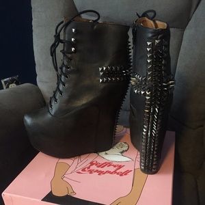 Jeffrey Campbell Damsel boots.