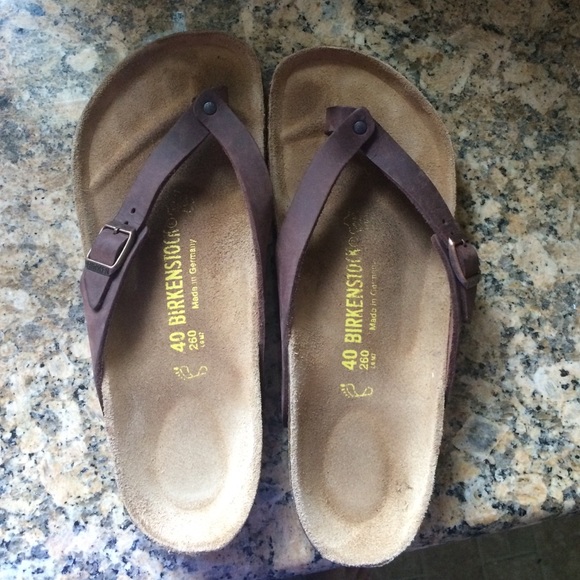 Birkenstock leather sandals