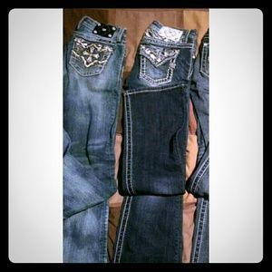 Miss Me jeans size 14 boot cut Wanting to trade