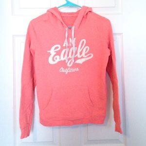 American Eagle Salmon Hoodie
