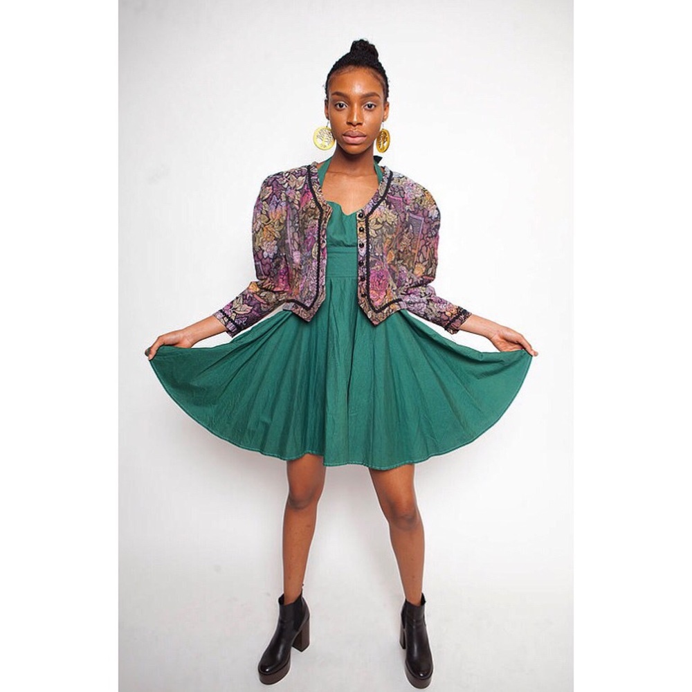 Vintage Floral Blazer