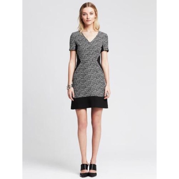 BR Monogram Fit + Flare Dress