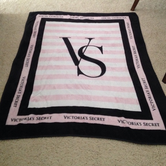 Victoria's Secret Accessories - Victoria secret large felt blanket