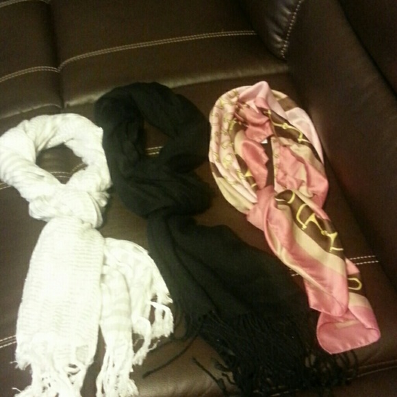 Beautiful scarves.