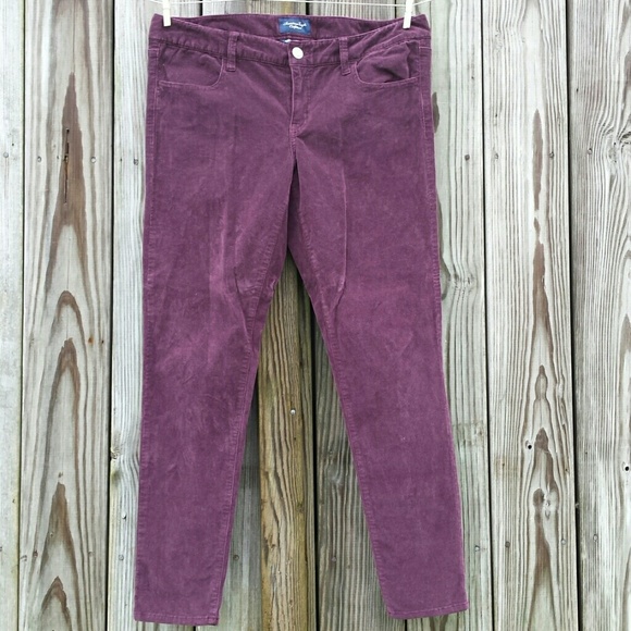 Skinny  corduroy.