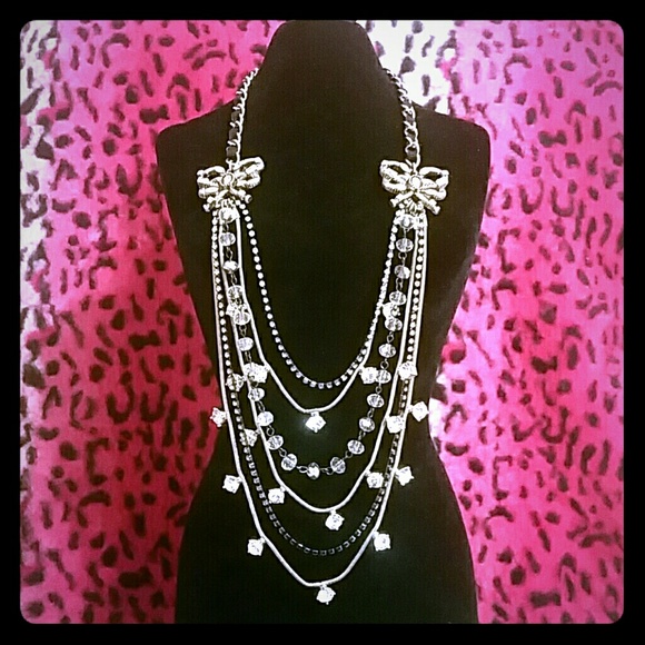 Betsey Johnson Iconic Gold Layered Necklace