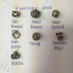 Pandora charms