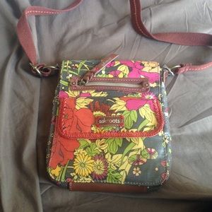 Sakroots cross body messenger bag