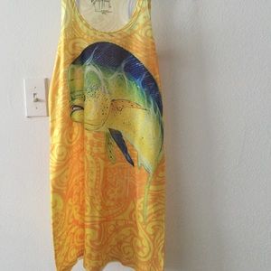 Guy Harvey Mahi Razor Back Sun Dress