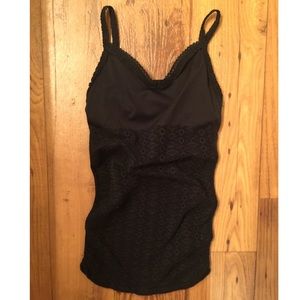 Black Lacy Tank