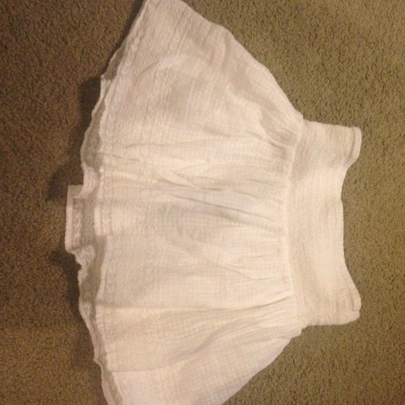 American eagle white skirt