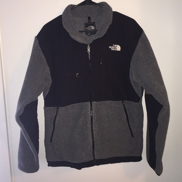Gray NorthFace Fleece Jacket