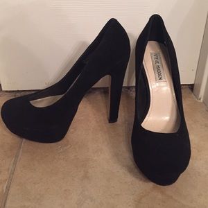 Steve Madden Suede Leather Platform Heel