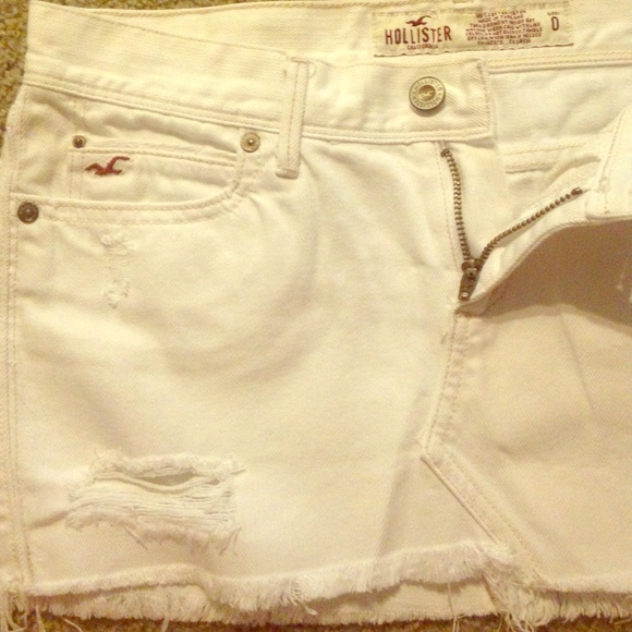 Hollister white skirt - Picture 1 of 4