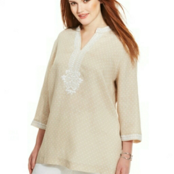Charter Club Plus Size Linen