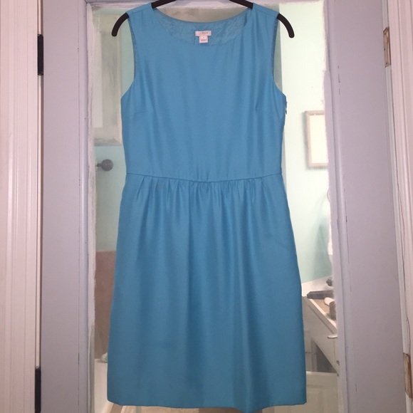 Blue J. Crew dress