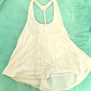 White tank top