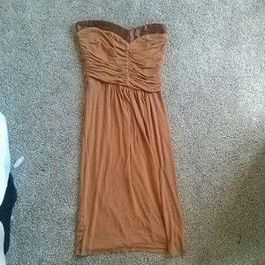 Strapless dress