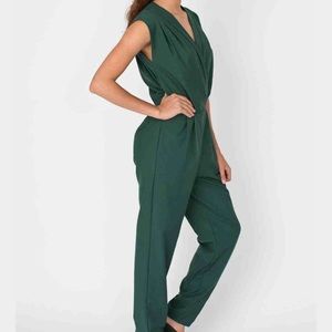 Emerald green jumpsuit