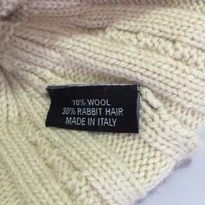 Moschino Accessories - Moschino wool hat with raccoon fur Pom Pom NWT Moschino Accessories - Moschino wool hat with raccoon fur Pom Pom NWT