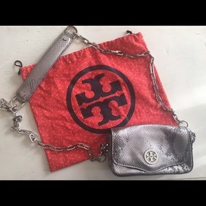 Tory Burch Snakeskin Crossbody Bag