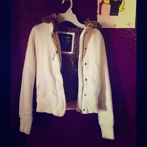 White winter jacket