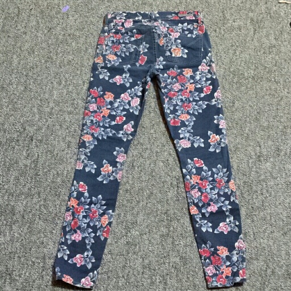 SOLD**COH Citizens of Humanity Skinny Floral Jeans - Picture 4 of 4