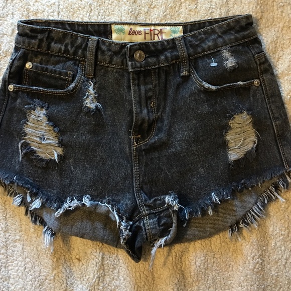 Love, fire Pants - NWOT 💕Love, FIRE shorts