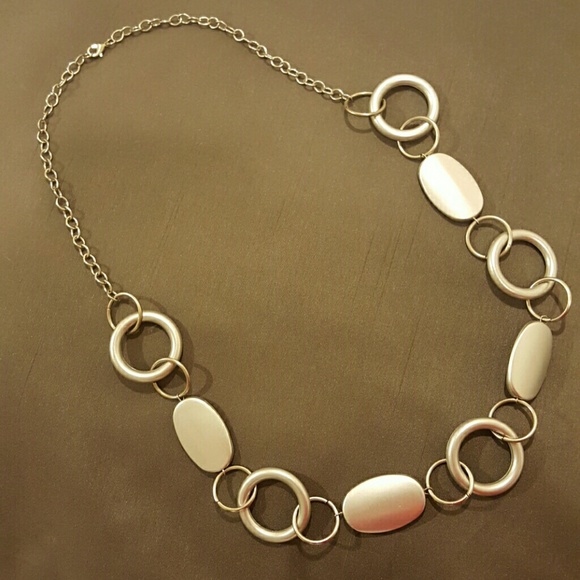 Chunky Silver Necklace